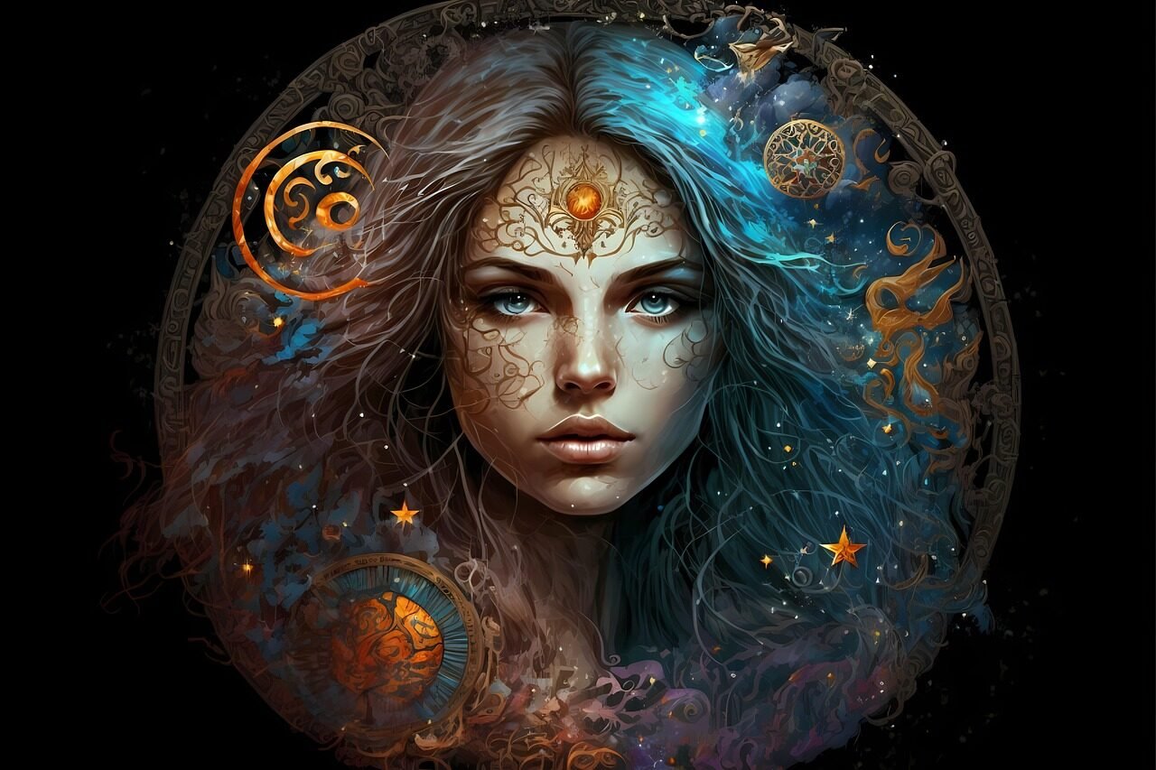 Virgo zodiac symbol
